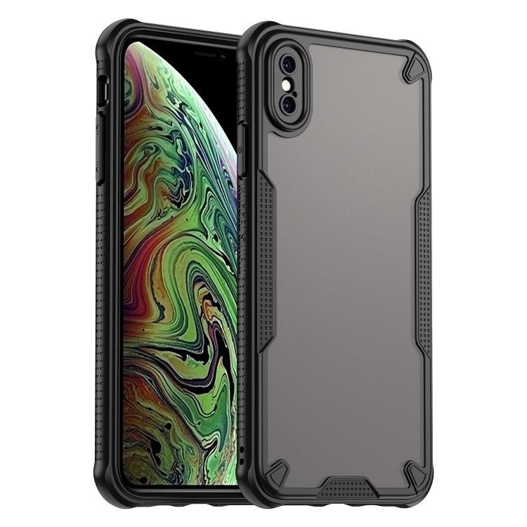 Armor Glaze PC Hybrid TPU Phone Case, For iPhone 11 Pro, For iPhone XS, For iPhone XR, For iPhone XS Max, For iPhone X, For iPhone 8 Plus