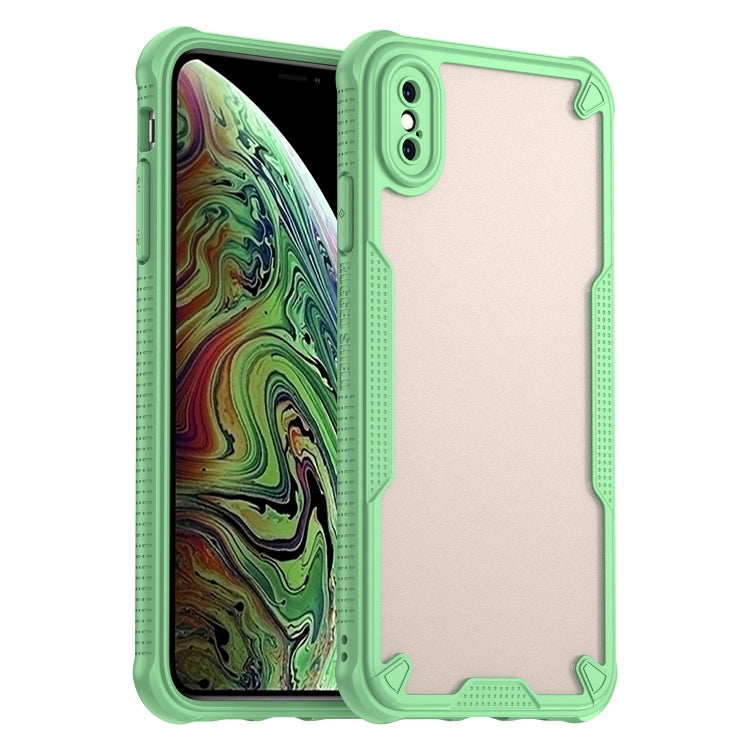 Armor Glaze PC Hybrid TPU Phone Case, For iPhone 11 Pro, For iPhone XS, For iPhone XR, For iPhone XS Max, For iPhone X, For iPhone 8 Plus