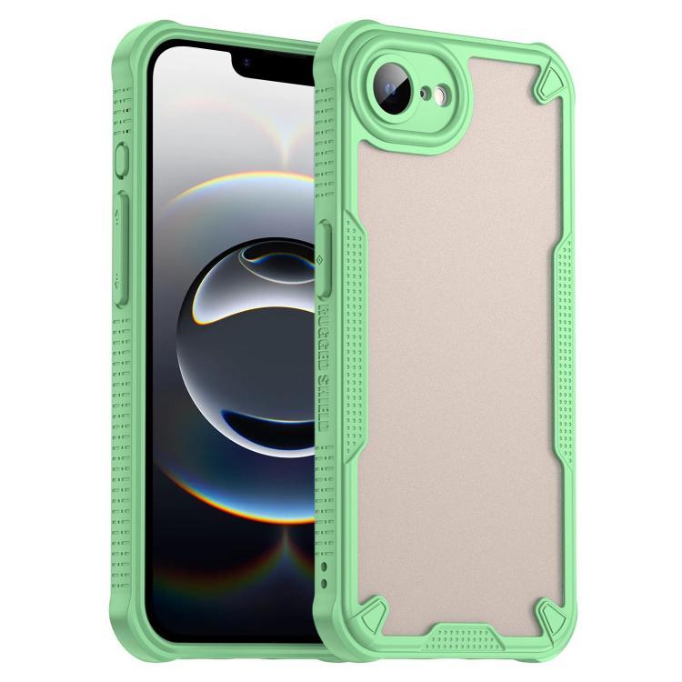 Armor Glaze PC Hybrid TPU Phone Case, For iPhone 16 Pro Max, For iPhone 16 Pro, For iPhone 16 Plus, For iPhone 16, iPhone 16e, For iPhone 15 Pro Max