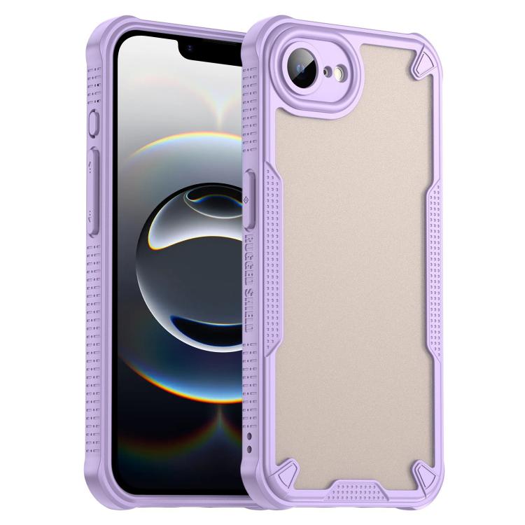 Armor Glaze PC Hybrid TPU Phone Case, For iPhone 16 Pro Max, For iPhone 16 Pro, For iPhone 16 Plus, For iPhone 16, iPhone 16e, For iPhone 15 Pro Max