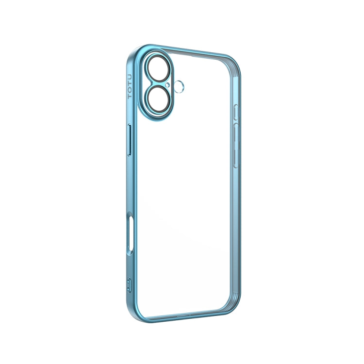 TOTU PC-2 Soft Jane Series Electroplated TPU Phone Case with Lens Film, For iPhone 16