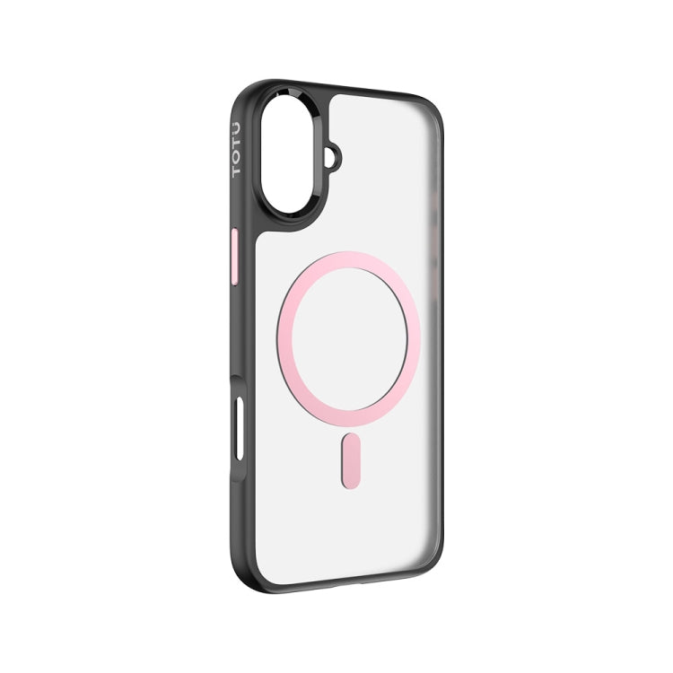 TOTU PC-7 Gold Shield Series Skin Feel MagSafe Magnetic Phone Case, For iPhone 16