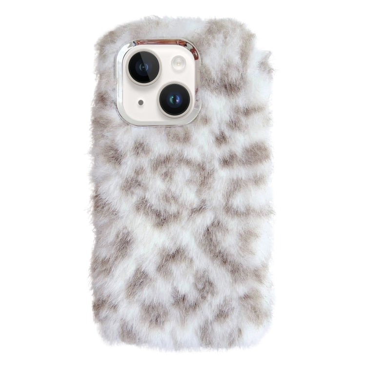 Leopard Print Plush TPU Phone Case, For iPhone 16 Pro Max, For iPhone 16 Pro, For iPhone 16 Plus, For iPhone 16, For iPhone 15 Pro Max, For iPhone 15 Pro, For iPhone 15 Plus, For iPhone 15