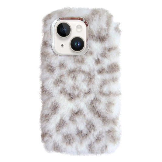 Leopard Print Plush TPU Phone Case, For iPhone 14 Plus, For iPhone 14, For iPhone 14 Pro, For iPhone 14 Pro Max