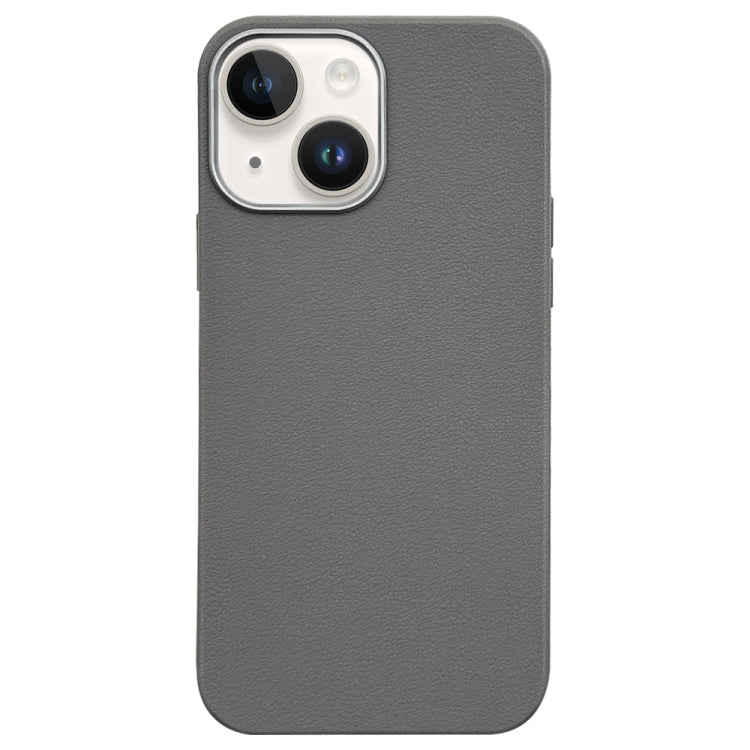 Litchi Pattern Silver Edge Camera Frame Material Phone Case, For iPhone 15 Plus, For iPhone 15, For iPhone 14 Plus, For iPhone 14, For iPhone 14 Pro, For iPhone 14 Pro Max