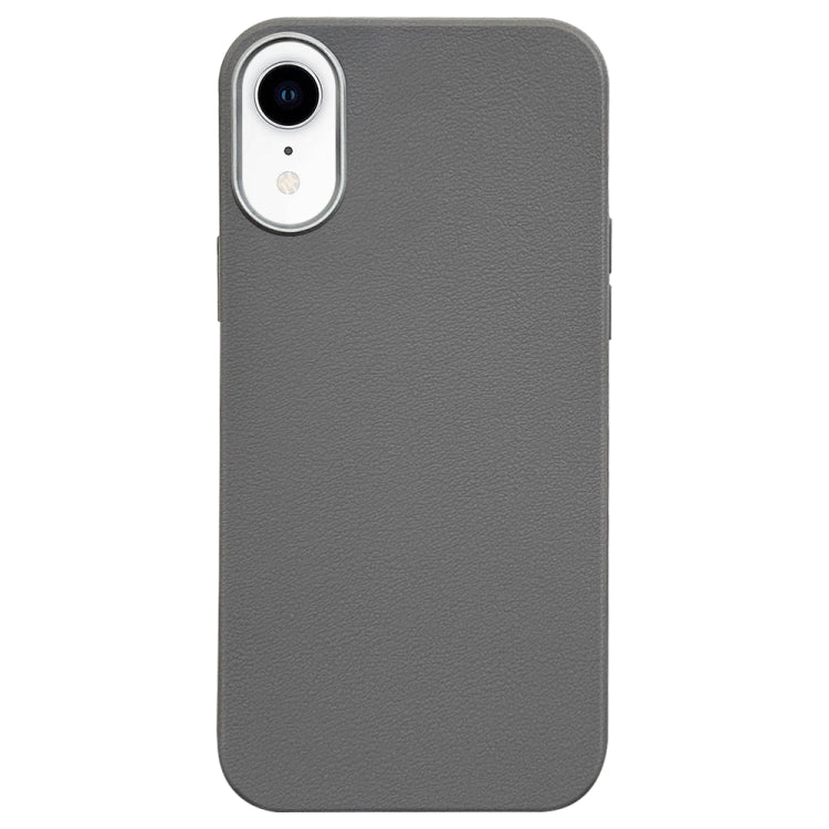 Litchi Pattern Silver Edge Camera Frame Material Phone Case, For iPhone 12 Pro, For iPhone 11 Pro Max, For iPhone 11, For iPhone 11 Pro, For iPhone XS / X, For iPhone XR