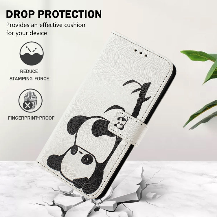 Art Colored Drawing Pattern Leather Phone Case, For iPhone 16 Pro Max