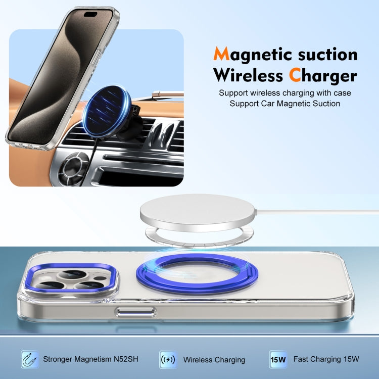 Ice-Cold Rotating Ring Holder PC MagSafe Phone Case, For iPhone 14 Pro Max, For iPhone 13 Pro Max, For iPhone 13 Pro, For iPhone 13, For iPhone 12 / 12 Pro