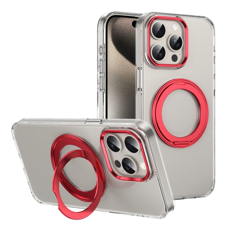 Ice-Cold Rotating Ring Holder PC MagSafe Phone Case, For iPhone 14 Pro Max, For iPhone 13 Pro Max, For iPhone 13 Pro, For iPhone 13, For iPhone 12 / 12 Pro