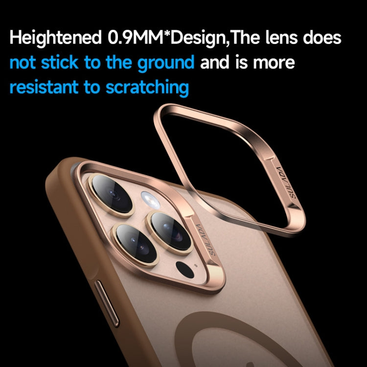 SULADA Light Sand MagSafe Magnetic PC Hybrid TPU Phone Case, For iPhone 16 Pro Max, For iPhone 16 Pro, For iPhone 16 Plus, For iPhone 16, For iPhone 15 Pro Max, For iPhone 15 Pro, For iPhone 15