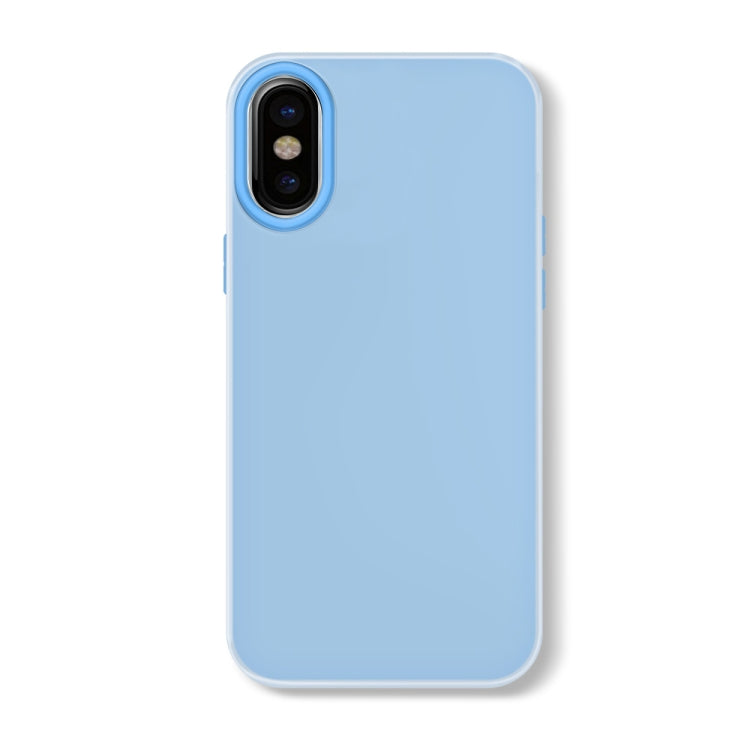 Skin Feeling Jelly Series TPU + PC Full Coverage Phone Case, For iPhone X / XS, For iPhone XR, For iPhone XS Max