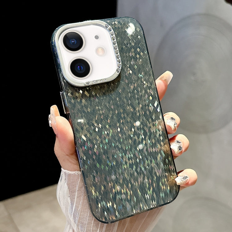 Mosaic Diamond Texture PC Hybrid TPU Phone Case, For iPhone 11 Pro Max, For iPhone 11