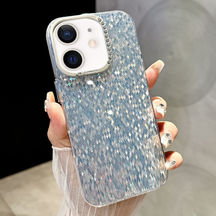 Mosaic Diamond Texture PC Hybrid TPU Phone Case, For iPhone 11 Pro Max, For iPhone 11