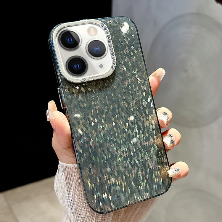 Mosaic Diamond Texture PC Hybrid TPU Phone Case, For iPhone 11 Pro Max, For iPhone 11