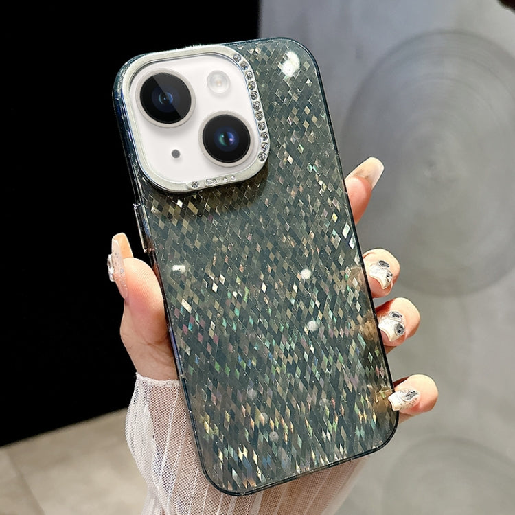 Mosaic Diamond Texture PC Hybrid TPU Phone Case, For iPhone 14 Pro, For iPhone 14 Pro Max, For iPhone 13 Pro Max, For iPhone 13 Pro, For iPhone 13, For iPhone 12, For iPhone 12 Pro Max, For iPhone 12 Pro