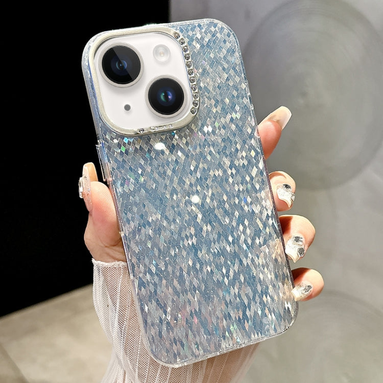 Mosaic Diamond Texture PC Hybrid TPU Phone Case, For iPhone 14 Pro, For iPhone 14 Pro Max, For iPhone 13 Pro Max, For iPhone 13 Pro, For iPhone 13, For iPhone 12, For iPhone 12 Pro Max, For iPhone 12 Pro