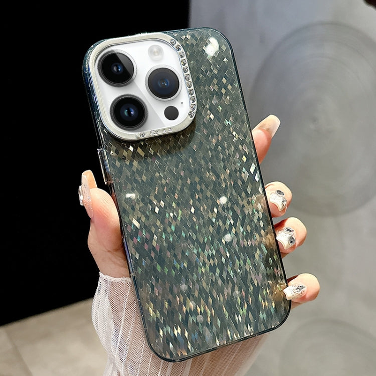 Mosaic Diamond Texture PC Hybrid TPU Phone Case, For iPhone 14 Pro, For iPhone 14 Pro Max, For iPhone 13 Pro Max, For iPhone 13 Pro, For iPhone 13, For iPhone 12, For iPhone 12 Pro Max, For iPhone 12 Pro