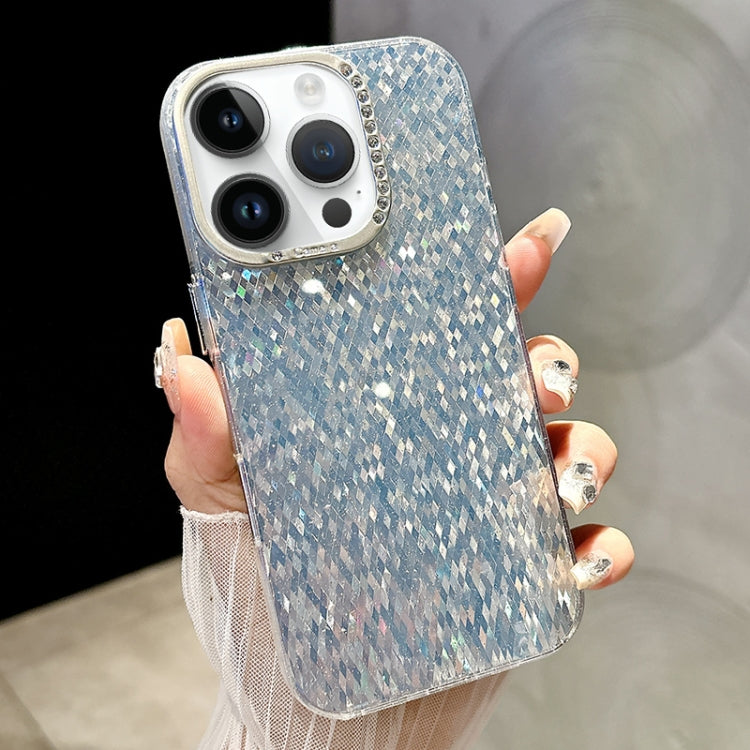 Mosaic Diamond Texture PC Hybrid TPU Phone Case, For iPhone 14 Pro, For iPhone 14 Pro Max, For iPhone 13 Pro Max, For iPhone 13 Pro, For iPhone 13, For iPhone 12, For iPhone 12 Pro Max, For iPhone 12 Pro