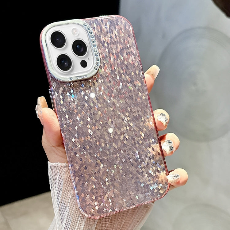 Mosaic Diamond Texture PC Hybrid TPU Phone Case, For iPhone 16 Pro Max, For iPhone 16 Pro, For iPhone 16 Plus, For iPhone 16, For iPhone 15 Pro Max, For iPhone 15 Pro, For iPhone 15, For iPhone 14