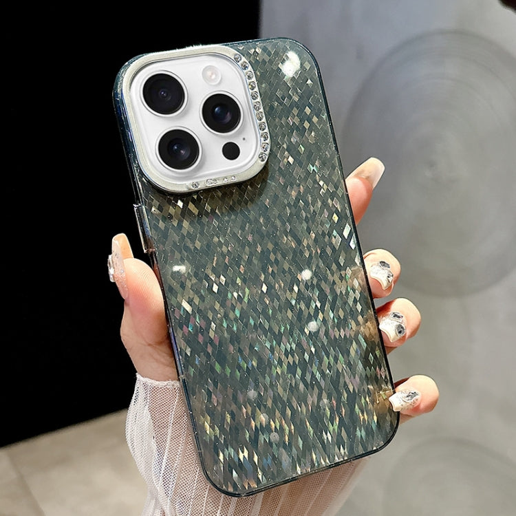 Mosaic Diamond Texture PC Hybrid TPU Phone Case, For iPhone 16 Pro Max, For iPhone 16 Pro, For iPhone 16 Plus, For iPhone 16, For iPhone 15 Pro Max, For iPhone 15 Pro, For iPhone 15, For iPhone 14