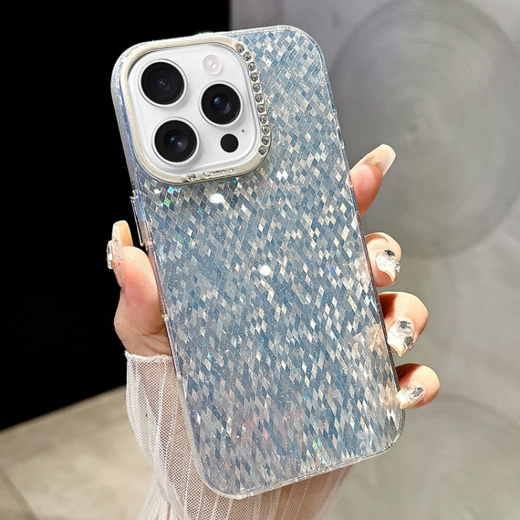 Mosaic Diamond Texture PC Hybrid TPU Phone Case, For iPhone 16 Pro Max, For iPhone 16 Pro, For iPhone 16 Plus, For iPhone 16, For iPhone 15 Pro Max, For iPhone 15 Pro, For iPhone 15, For iPhone 14