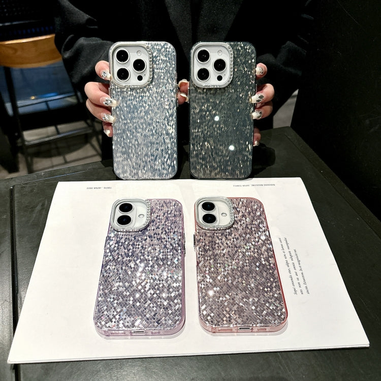 Mosaic Diamond Texture PC Hybrid TPU Phone Case, For iPhone 11 Pro Max, For iPhone 11