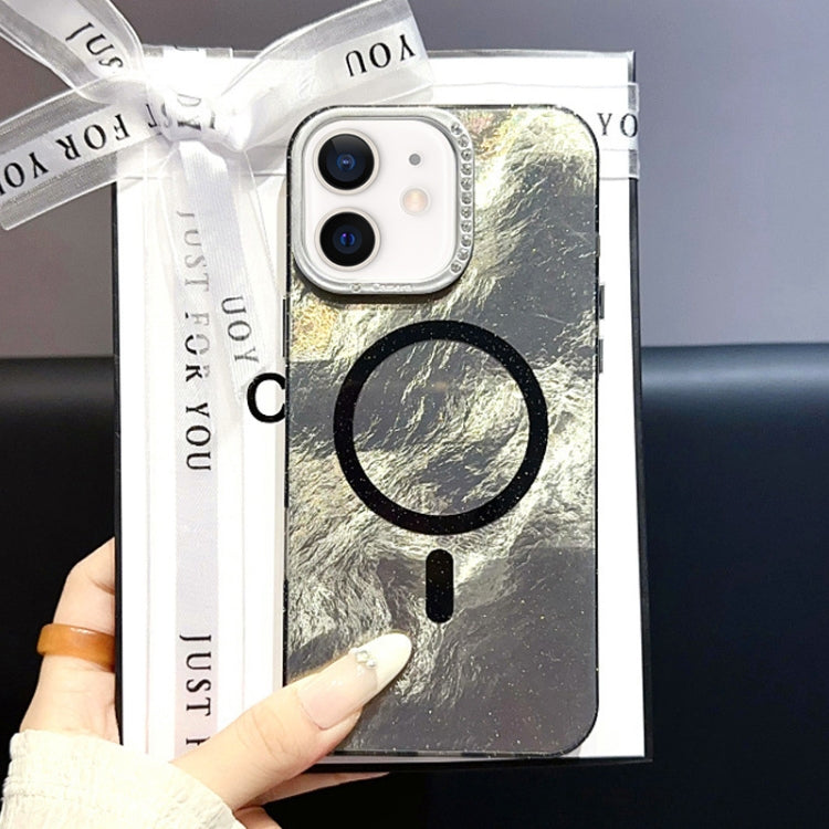 Tinfoil Texture MagSafe PC Phone Case, For iPhone 13, For iPhone 12, For iPhone 12 Pro Max, For iPhone 12 Pro, For iPhone 11 Pro Max, For iPhone 11