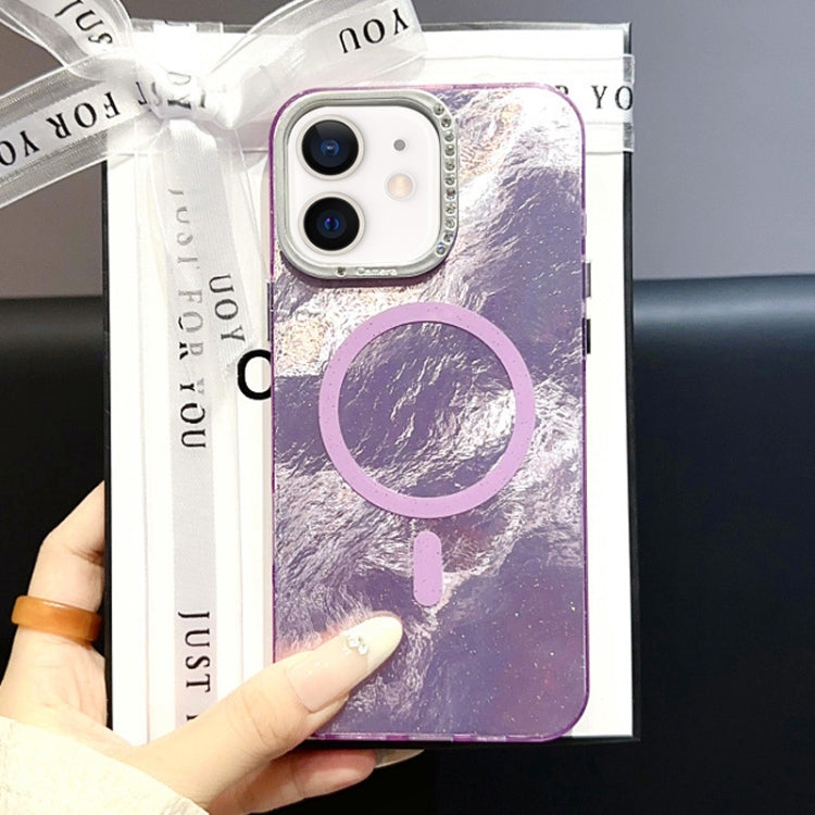 Tinfoil Texture MagSafe PC Phone Case, For iPhone 13, For iPhone 12, For iPhone 12 Pro Max, For iPhone 12 Pro, For iPhone 11 Pro Max, For iPhone 11