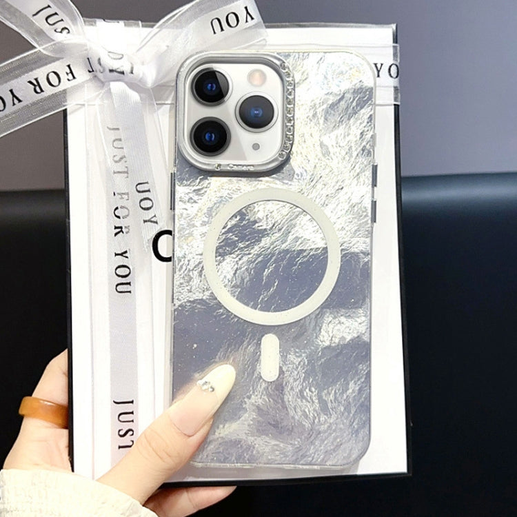 Tinfoil Texture MagSafe PC Phone Case, For iPhone 13, For iPhone 12, For iPhone 12 Pro Max, For iPhone 12 Pro, For iPhone 11 Pro Max, For iPhone 11