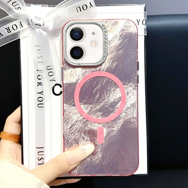 Tinfoil Texture MagSafe PC Phone Case, For iPhone 13, For iPhone 12, For iPhone 12 Pro Max, For iPhone 12 Pro, For iPhone 11 Pro Max, For iPhone 11