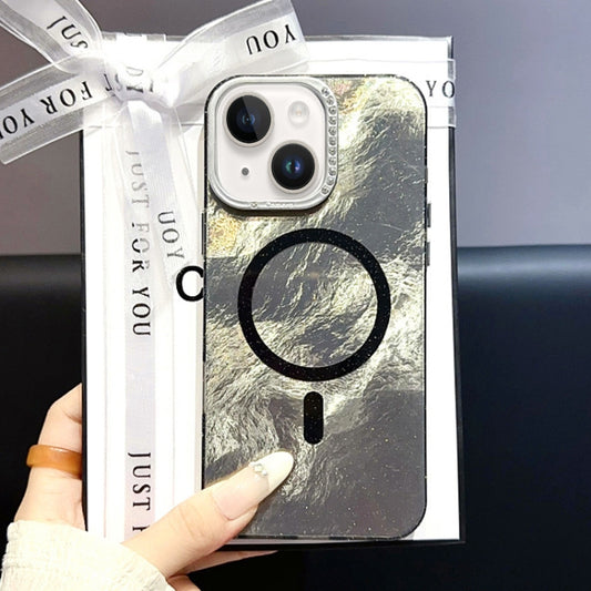 Tinfoil Texture MagSafe PC Phone Case, For iPhone 13, For iPhone 12, For iPhone 12 Pro Max, For iPhone 12 Pro, For iPhone 11 Pro Max, For iPhone 11