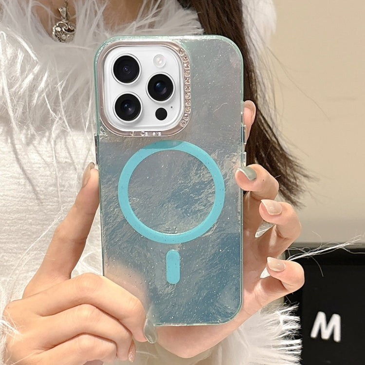 Tinfoil Texture MagSafe PC Phone Case, For iPhone 16 Pro Max, For iPhone 16 Pro, For iPhone 16 Plus, For iPhone 16, For iPhone 15 Pro Max, For iPhone 15 Pro