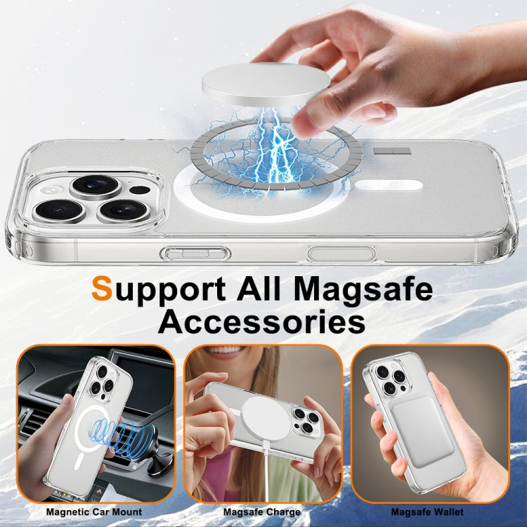 Camera Control Button Integrated MagSafe Clear Phone Case, For iPhone 16 Pro Max, For iPhone 16 Pro, For iPhone 16 Plus, For iPhone 16