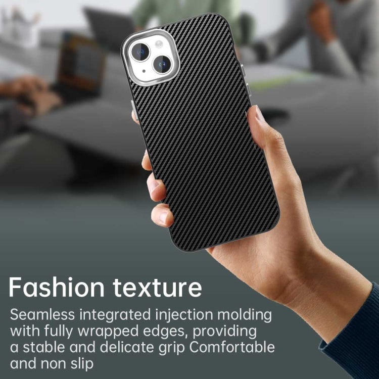 Carbon Fiber Series IMD Phone Case, For iPhone 14 Plus, For iPhone 14, For iPhone 14 Pro, For iPhone 14 Pro Max, For iPhone 13 Pro Max, For iPhone 13 Pro, For iPhone 13, For iPhone 12