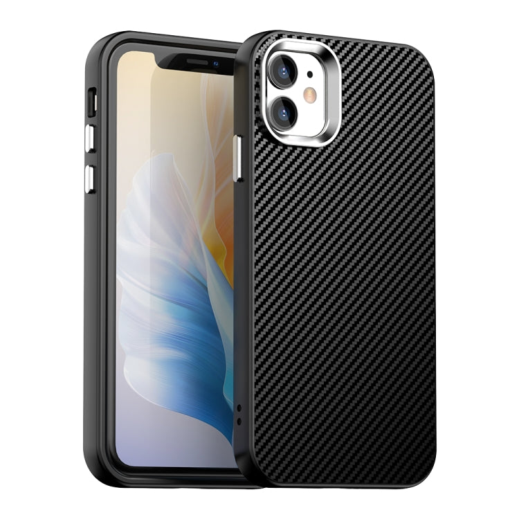 Carbon Fiber Series IMD Phone Case, For iPhone 12 Pro Max, For iPhone 12 Pro, For iPhone 11 Pro Max, For iPhone 11, For iPhone 11 Pro