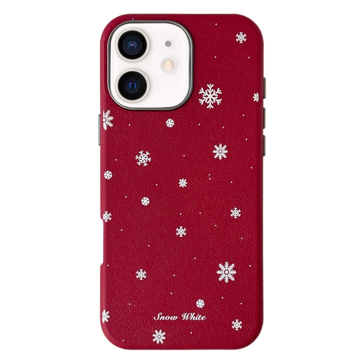 Christmas Series Frosted PC Hybrid TPU Leather Phone Case, For iPhone 12 Pro Max, For iPhone 12 Pro, For iPhone 11 Pro Max, For iPhone 11