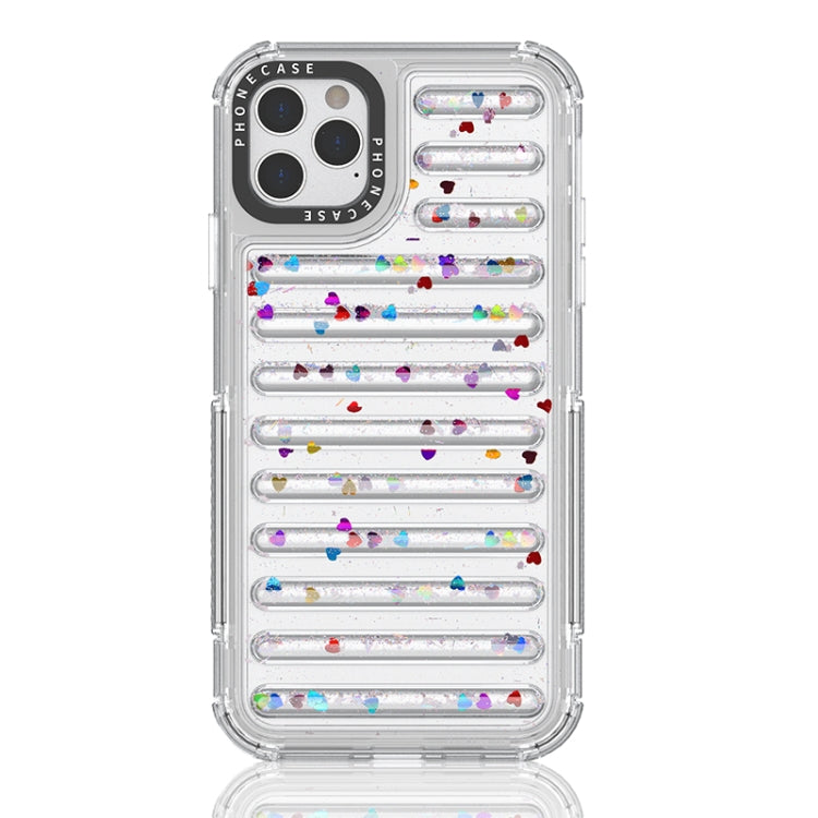 Capsule Glitter TPU Hybrid PC Airbag Phone Case, For iPhone 11 Pro Max, For iPhone 11, For iPhone XS / X, For iPhone XR, For iPhone XS Max