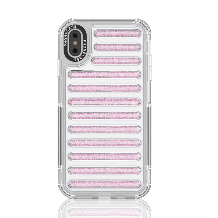 Capsule Glitter TPU Hybrid PC Airbag Phone Case, For iPhone 11 Pro Max, For iPhone 11, For iPhone XS / X, For iPhone XR, For iPhone XS Max