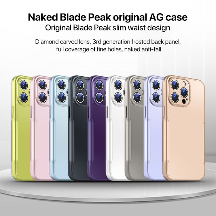 Blade Slim AG Matte Shockproof Phone Case, For iPhone 16 Pro Max, For iPhone 16 Pro, For iPhone 16 Plus