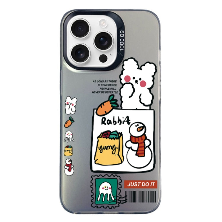 Christmas Series PC Full Coverage Pattern Phone Case, For iPhone 16 Pro Max