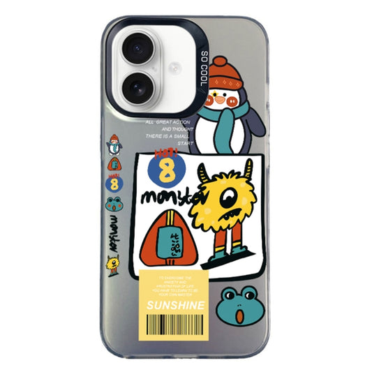 Christmas Series PC Full Coverage Pattern Phone Case, For iPhone 16