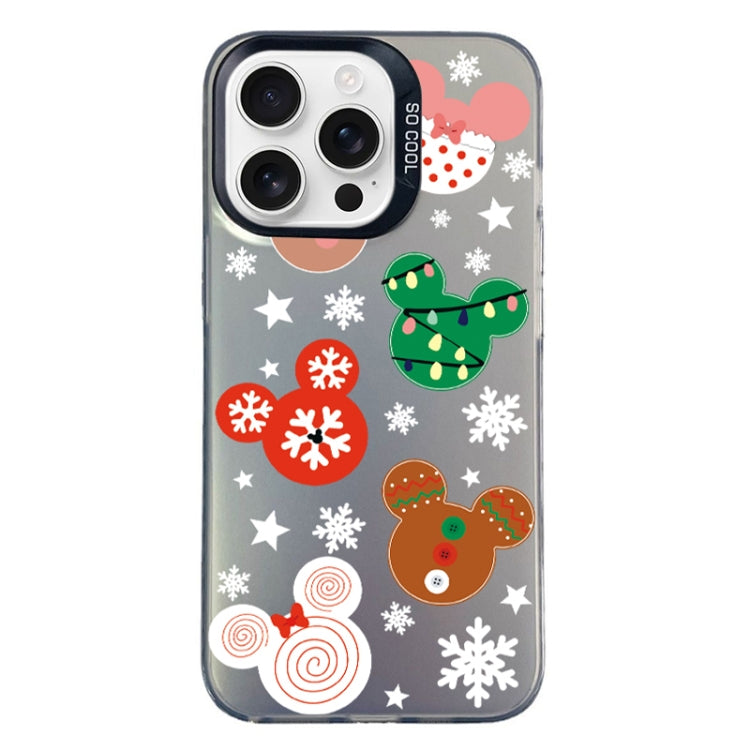 Christmas Series PC Full Coverage Pattern Phone Case, For iPhone 15 Pro Max