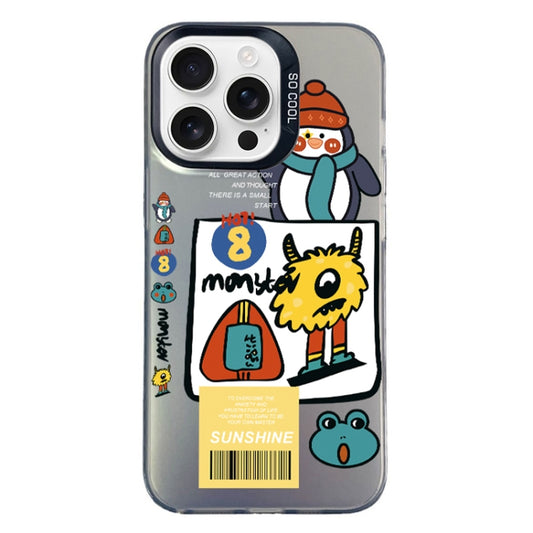 Christmas Series PC Full Coverage Pattern Phone Case, For iPhone 15 Pro