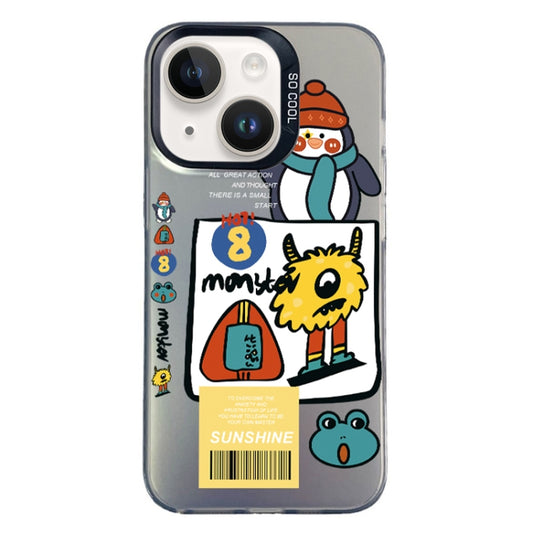 Christmas Series PC Full Coverage Pattern Phone Case, For iPhone 15 Plus