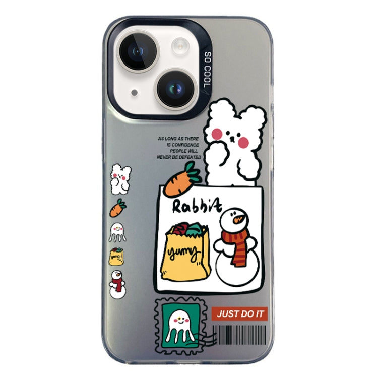 Christmas Series PC Full Coverage Pattern Phone Case, For iPhone 15 Plus