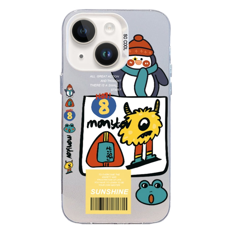 Christmas Series PC Full Coverage Pattern Phone Case, For iPhone 15