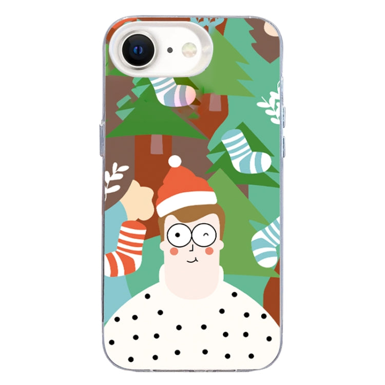 Christmas Series PC Full Coverage Pattern Phone Case, For iPhone 7 / 8 / SE 2020 2022