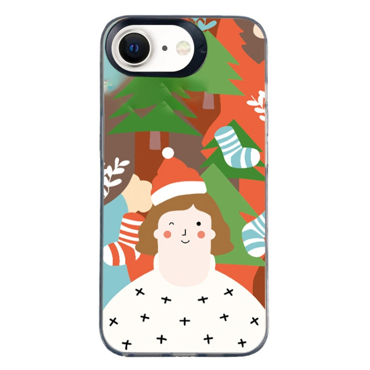 Christmas Series PC Full Coverage Pattern Phone Case, For iPhone 7 / 8 / SE 2020 2022