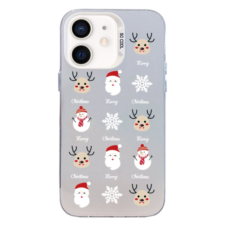 Christmas Series PC Full Coverage Pattern Phone Case, For iPhone 12