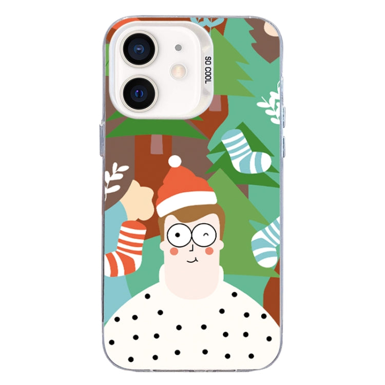 Christmas Series PC Full Coverage Pattern Phone Case, For iPhone 12